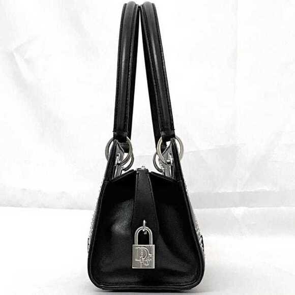 DIOR Black Leather Shoulder Bag - Picture 3 of 11